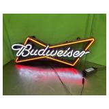 Illuminated Budweiser  Sign