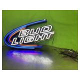 Illuminated Bud Light Sign