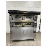 Moretti Forni 2 Deck Elec. Stone Pizza Oven