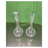2 Crystal Decanters