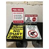 4 Asst Signs
