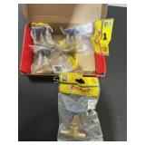 4 Pex Ready Faucets, 1/2" - New
