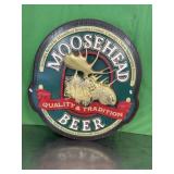 Moosehead Beer Wood Plaque Sign