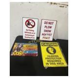 4 Asst Signs