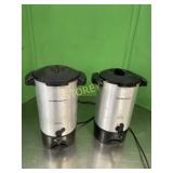 2 Hamilton Beach coffee machine - no insides