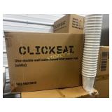 500 New 12 ounce Paper Cups