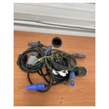 Assorted power supply cables