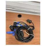 Assorted power supply cables