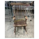 Pine rocker