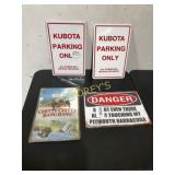 4 Asst Signs