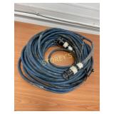 2 Whirlwind blue patch cables