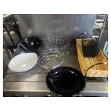 Asst Dishes, Baskets, Etc.