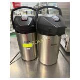 2 Bunn Insulated Coffee dispensers
