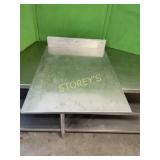 26 x 34 S/S Sheet w/ 4" Backsplash