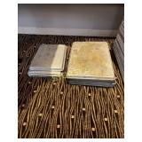 (4) Sheet Pans ~12 x 18 & (7) Pans at 16 x 21