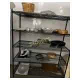 Contents of 3 Racks; Alumin Baskets, Wire