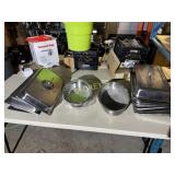 Asst Chaffing Dish Lids & Inserts