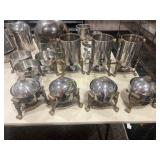 Qty of Heavy Brass Leg Coffee Dispensers, Etc.