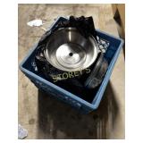 Crate w/ Qty of S/S Plate Covers