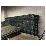 5 Epoxy Coted Metro Shelves ~72 x 24 - No Poles