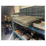 LG Qty of Cooler Shelves / Racking