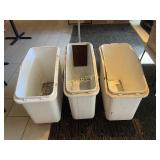 Mobile Ingredient Bin ~13 x 30 x 29