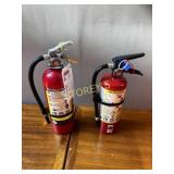 2 Fire Extinguishers