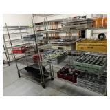 10 Dishwasher Racks, Glassware, Straws, To