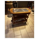 Spring Flambï¿½ Cart ~44 x 21 x 36
