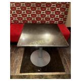 Hydraulic Dining / Bar Table - 28 x 28
