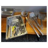 S/S Insert w/ Whisks, Skimmers, Etc.