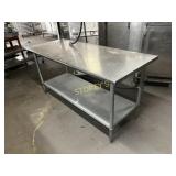 72 x 30 S/S Work Table