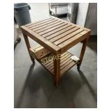 30 x 24 Wood Work Station Table on Wheels
