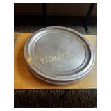 6 S/S Serving Platters - 18"