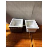 2 HD Insulated Food Display Buckets / Holders