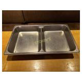 S/S Divided Tray - 13 x 21 x 2
