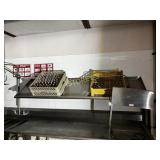 ~84 x 22 S/S Cantilever Wall Shelf
