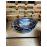 4 Oval (15x11) & 3 Round (15x4) Chaffing Insert