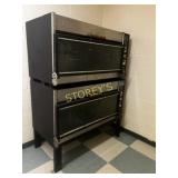 RBR H732 Dbl Stacking Gas Comm. BBQ
