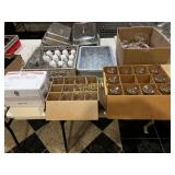 Qty of Beer Glasses, Wine Glasses, Fish Bowls