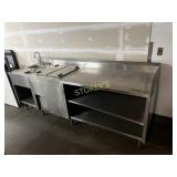 All S/S HD Ice Cream Back Bar ~105x32