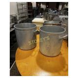 2 HD S/S Stock Pots ~15 x 15