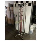Catering Plate Holder Cart ~24 x 24 x 74