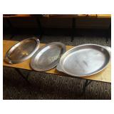 6 Asst S/S Trays / Platters