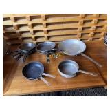 11 Asst Frying Pans - 8" to 15"