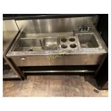 S/S Cocktail Sink ~54 x 24