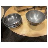 14" HD Alumin Bowl & 3 Round Chaffing Inserts