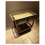 Beige Bus Cart ~18 x 30 x 32