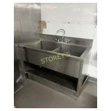 S/S Dbl Well Sink `54 x 32