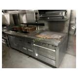 Garland Combo Gas Dbl Fryer w/ 30" Flat Top